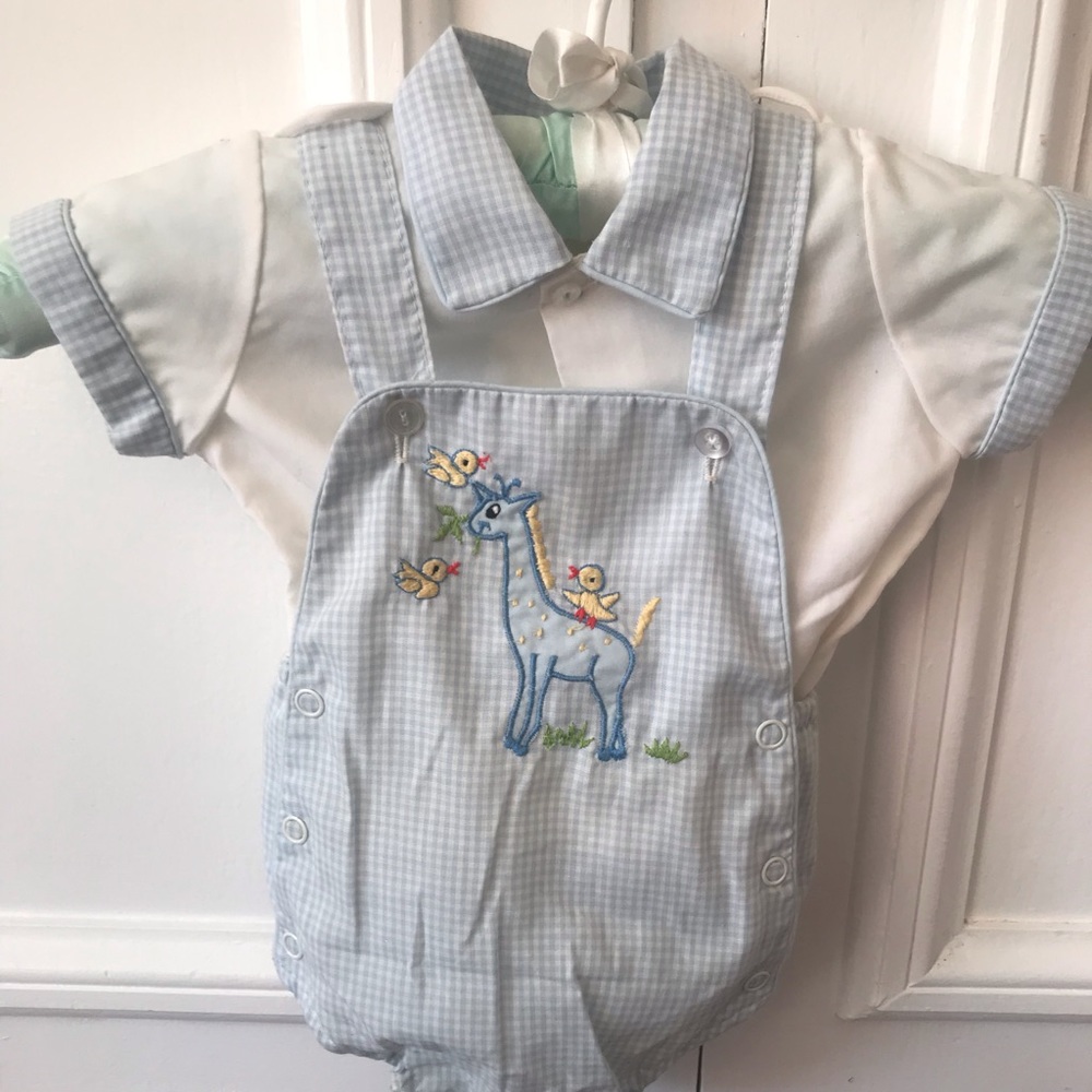 3mon Baby Boy Romper Vintage